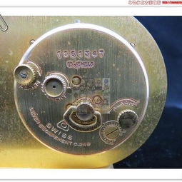 精品瑞士古董钟 埃莫夫铜镀金机械钟鉴赏与市场行情