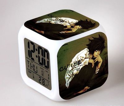 动漫时光守护者 现货七彩电子礼品闹钟，唤醒你的二次元日常
